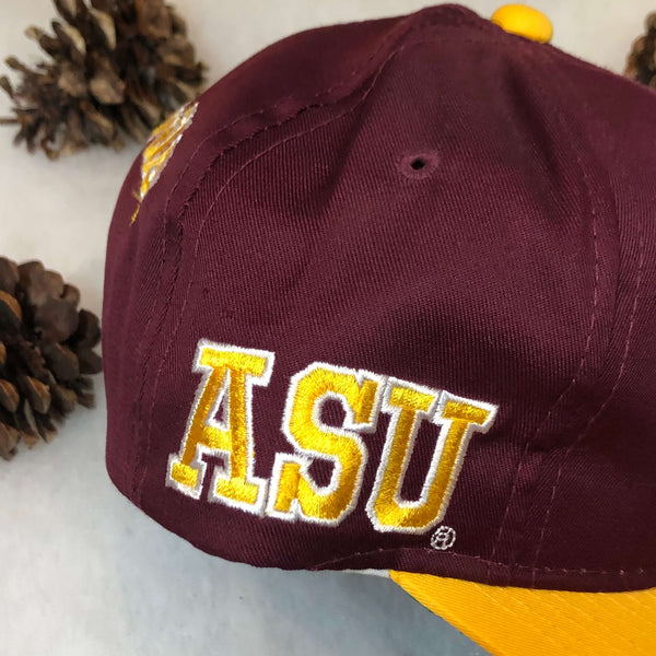 Vintage NCAA ASU Arizona State Sun Devils Sports Specialties Backscript Twill Snapback Hat