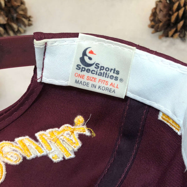 Vintage NCAA ASU Arizona State Sun Devils Sports Specialties Backscript Twill Snapback Hat