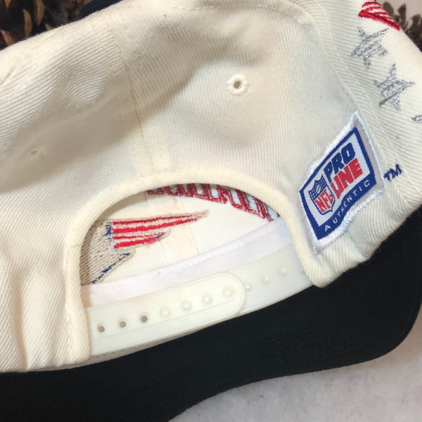 Vintage NFL New England Patriots 1996 AFC Champions Sports Specialties Shadow Snapback Hat