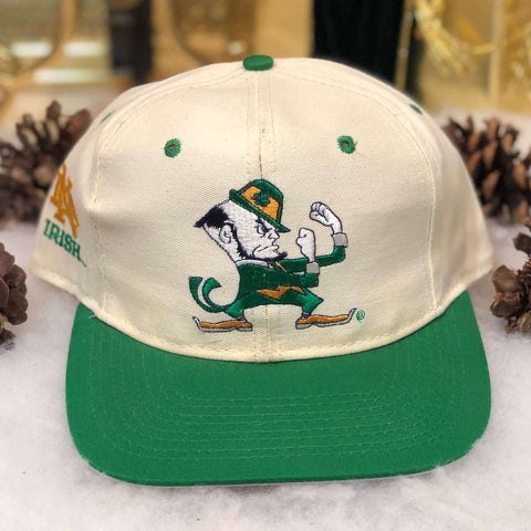 Vintage NCAA Notre Dame Fighting Irish Top of the World Twill Fitted Hat 7 1/8