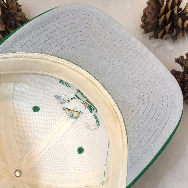 Vintage NCAA Notre Dame Fighting Irish Top of the World Twill Fitted Hat 7 1/8