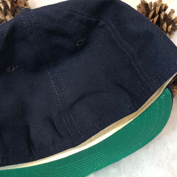 Vintage NCAA Notre Dame Fighting Irish New Era Wool Fitted Hat 7 1/8