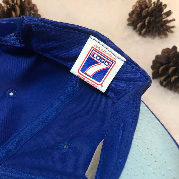 Vintage Deadstock NWOT MLB New York Mets Logo 7 Twill Snapback Hat