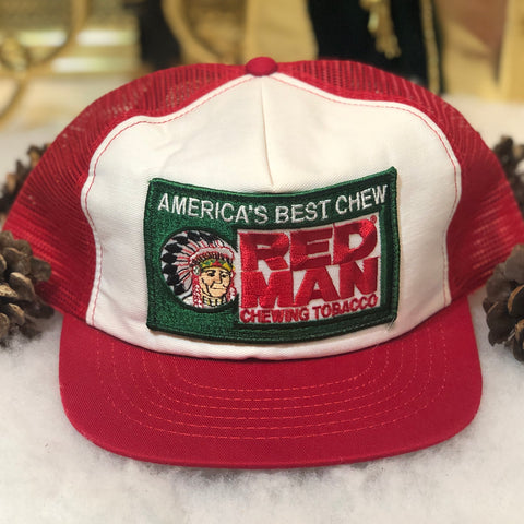 Vintage Red Man Chewing Tobacco Trucker Hat