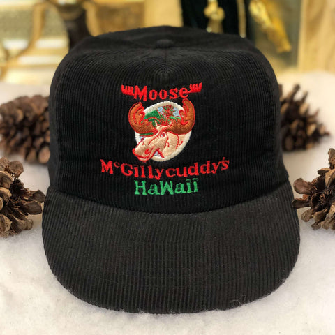 Vinage Moose McGillycuddy's Hawaii Corduroy Snapback Hat