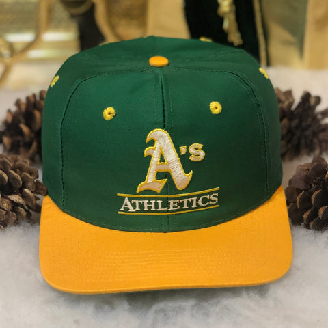 Vintage MLB Oakland Athletics Twins Enterprise Twill Snapback Hat