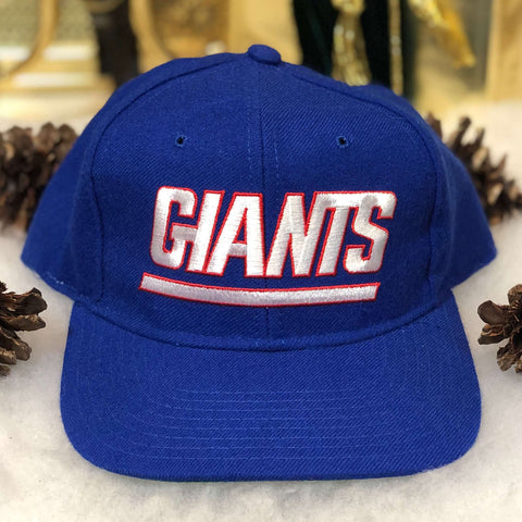 Vintage NFL New York Giants Starter Wool Snapback Hat
