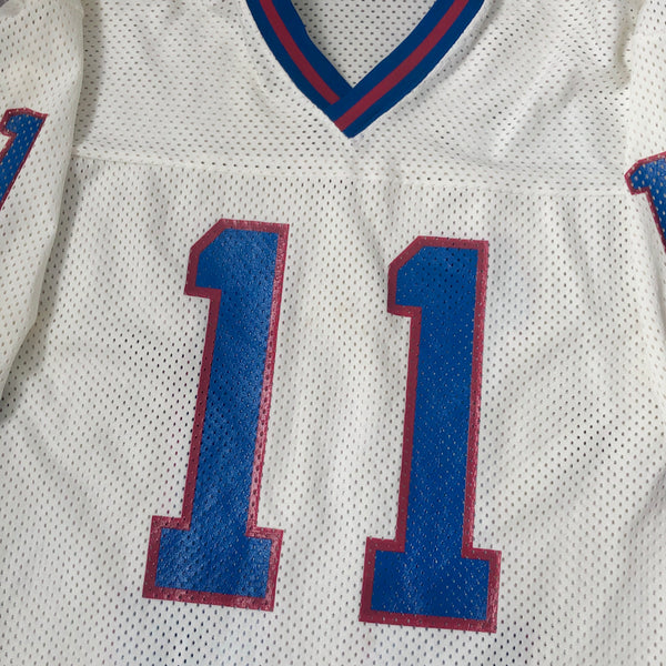 Vintage NFL New York Giants Phil Simms MacGregor Sand Knit Jersey (M)