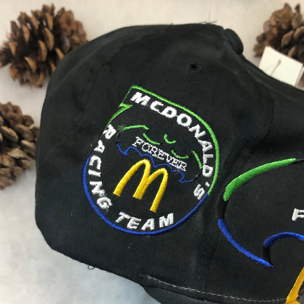 Vintage Deadstock NWT Batman Forever Movie McDonald's Racing Bill Elliott Twill Snapback Hat