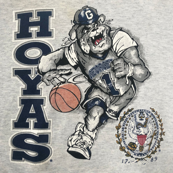 Vintage NCAA Georgetown Hoyas Crewneck Sweatshirt (L)