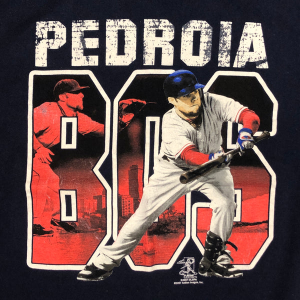 2007 MLB Boston Red Sox Dustin Pedroia T-Shirt (L)