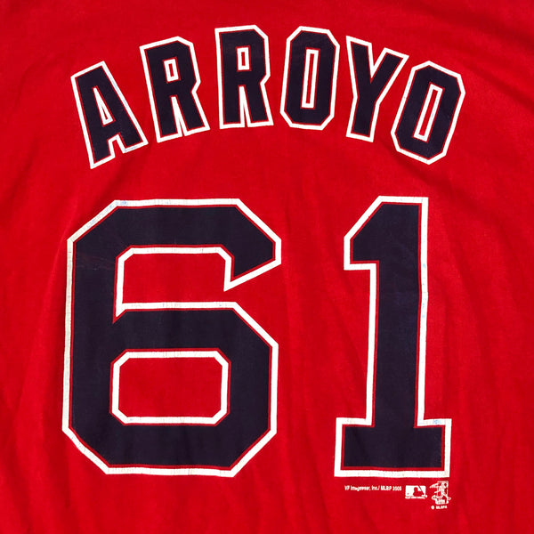 2005 MLB Boston Red Sox Bronson Arroyo Jersey T-Shirt (L)