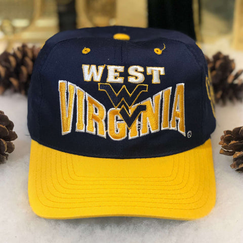 Vintage NCAA West Virginia Mountaineers The G Cap Twill Snapback Hat