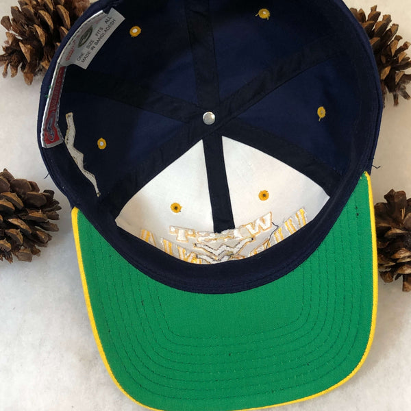 Vintage NCAA West Virginia Mountaineers The G Cap Twill Snapback Hat