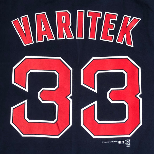 2005 MLB Boston Red Sox Jason Varitek Jersey T-Shirt (XL)