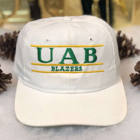 Vintage NCAA UAB Blazers The Game Split Bar Twill Snapback Hat
