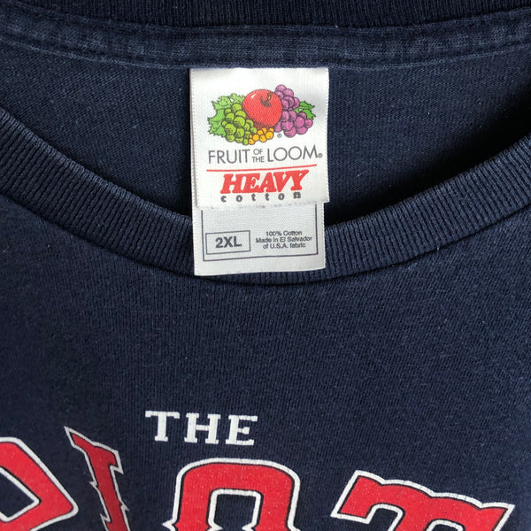 Vintage 2004 MLB Boston Red Sox "The Idiots Believe" Johnny Damon T-Shirt (XXL)
