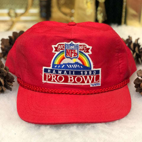 Vintage 1990 NFL Pro Bowl Hawaii Twill Strapback Hat