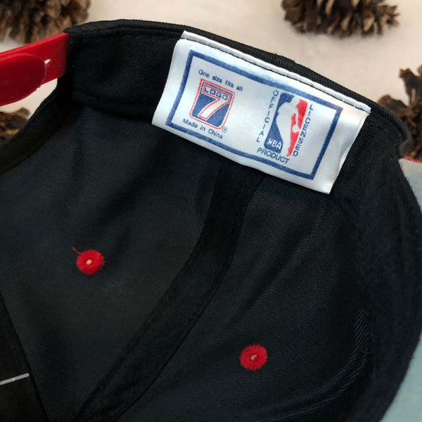 Vintage Deadstock NWT NBA Chicago Bulls Logo 7 Twill Snapback Hat