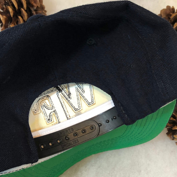 Vintage NCAA Wake Forest Deacons Sports Specialties Plain Logo Wool Snapback Hat