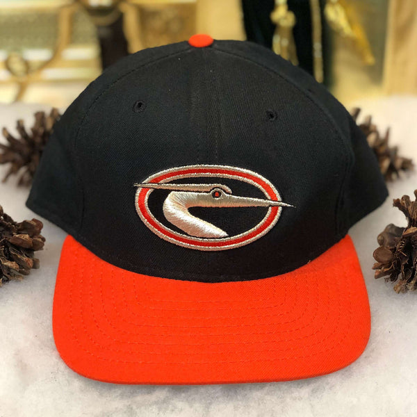 Vintage MiLB Delmarva Shorebirds New Era Wool Snapback Hat