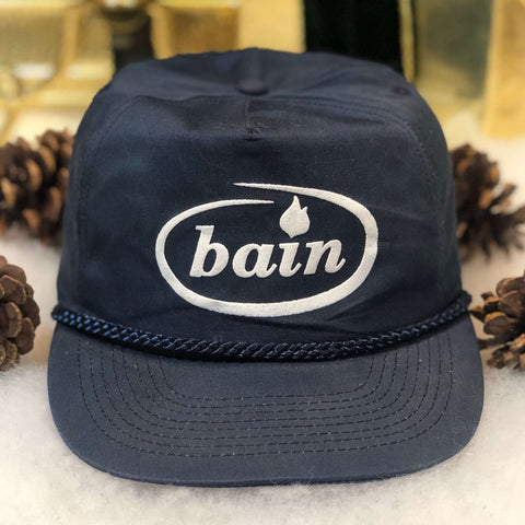 Vintage Bain Navy Twill Snapback Hat