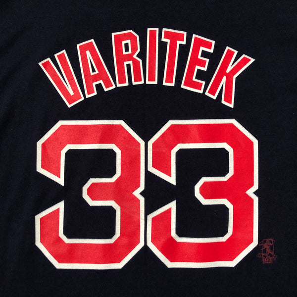 Vintage MLB Boston Red Sox Jason Varitek 2004 World Series Jersey T-Shirt (L)