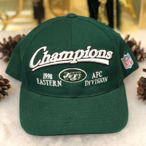 Vintage NFL New York Jets 1998 AFC East Champions Logo Athletic Wool Snapback Hat
