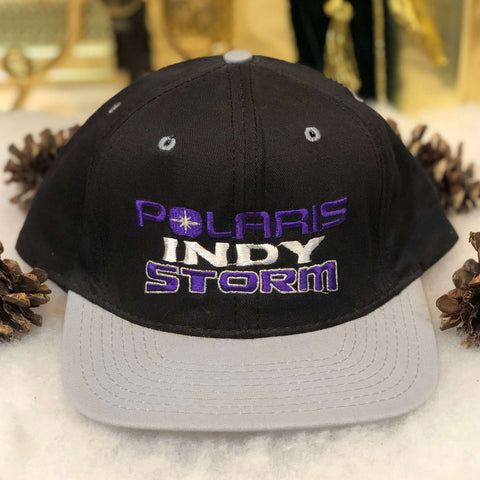 Vintage Polaris Indy Storm 800 Snowmobile P Cap Snapback Hat