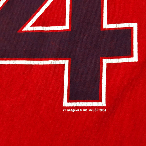 Vintage 2004 MLB Boston Red Sox David Ortiz Jersey T-Shirt (XXL)