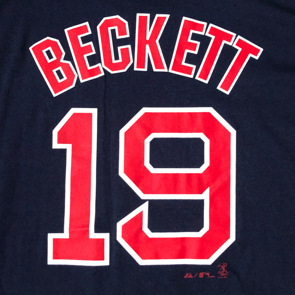 Deadstock NWT 2008 MLB Boston Red Sox Josh Beckett Jersey T-Shirt (XL)