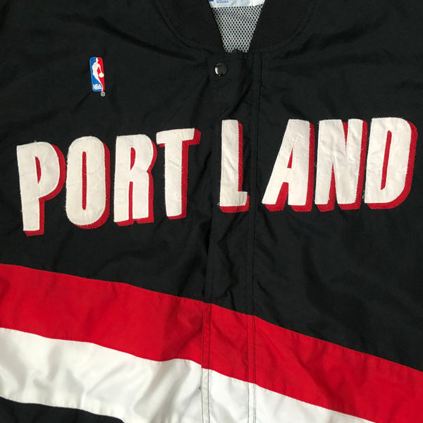 Vintage NBA Portland Trail Blazers Champion Warmup Shooting Jacket (XL)