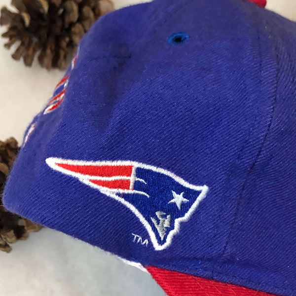 Vintage NFL New England Patriots American Needle Blockhead Wool Snapback Hat