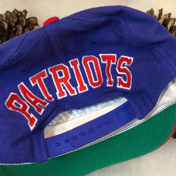 Vintage NFL New England Patriots American Needle Blockhead Wool Snapback Hat