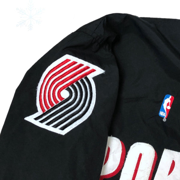 Vintage NBA Portland Trail Blazers Champion Warmup Shooting Jacket (XL)