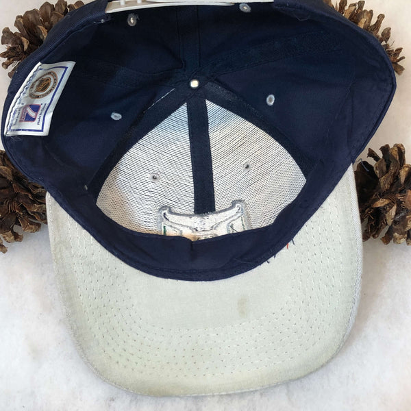 Vintage NHL Hartford Whalers Logo 7 Twill Snapback Hat