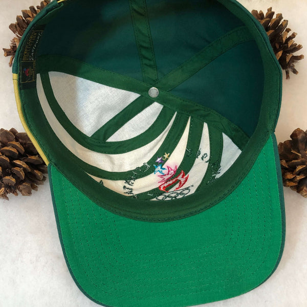 Vintage 1996 Atlanta Olympics Eastport Swirl Twill Snapback Hat