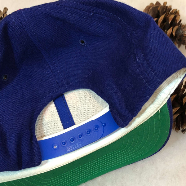 Vintage MLB Texas Rangers Sports Specialties Plain Logo Wool Snapback Hat