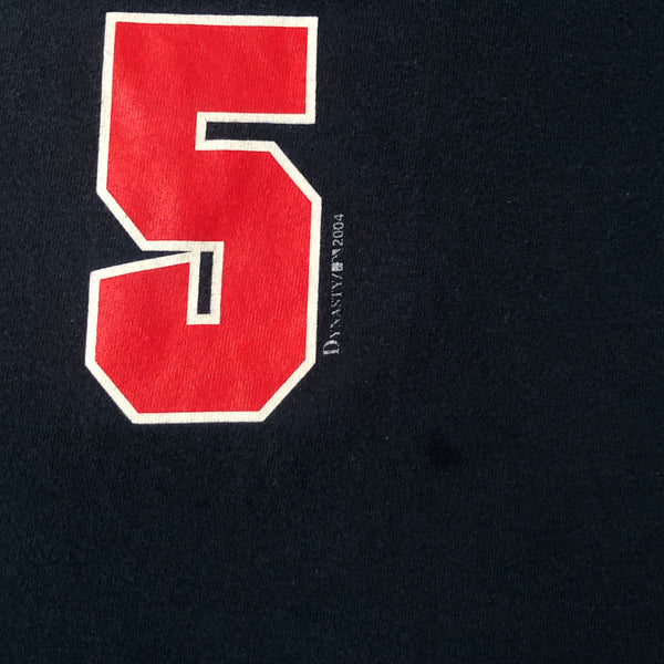 Vintage 2004 MLB Boston Red Sox Nomar Garciaparra Jersey T-Shirt (XXL)