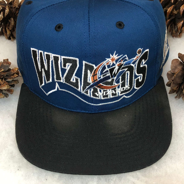 Vintage NBA Washington Wizards The G Cap Wave Twill Snapback Hat