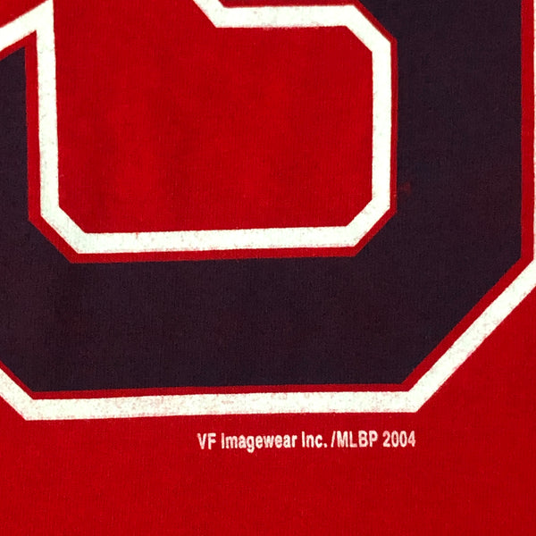 Vintage 2004 MLB Boston Red Sox Pokey Reese Jersey T-Shirt (M)