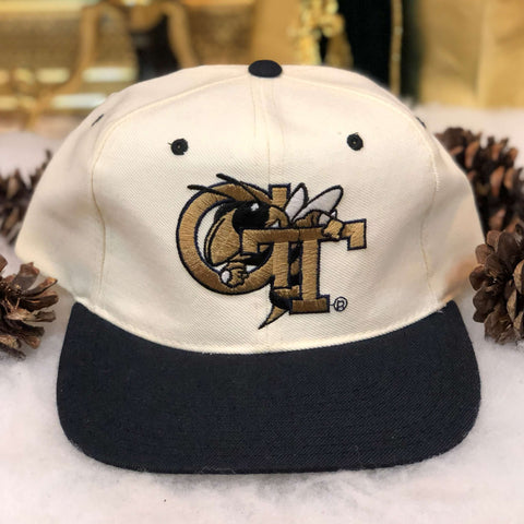 Vintage NCAA Georgia Tech Yellow Jackets New Era Wool Snapback Hat