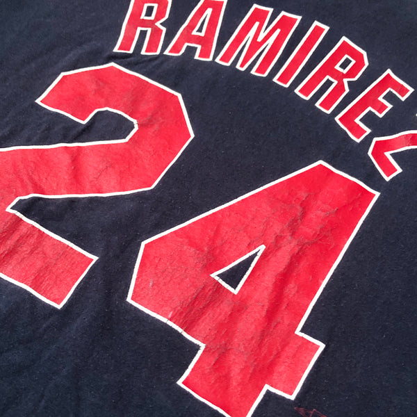 MLB Boston Red Sox Manny Ramirez Jersey T-Shirt (L)