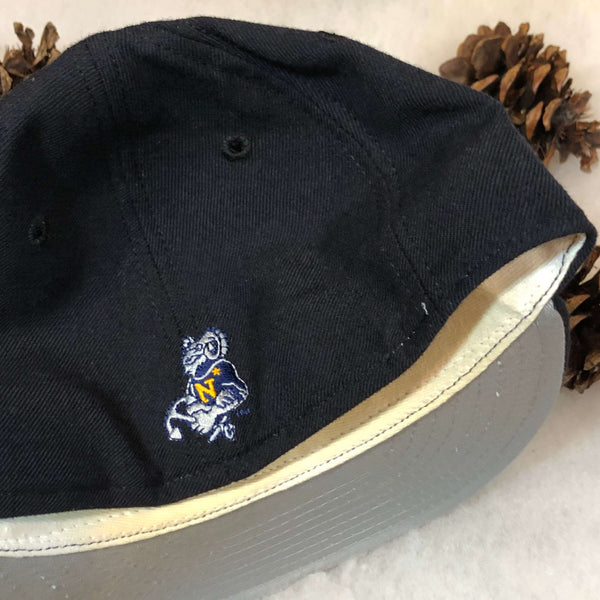 Vintage NCAA Navy Midshipmen New Era Wool Fitted Hat 7