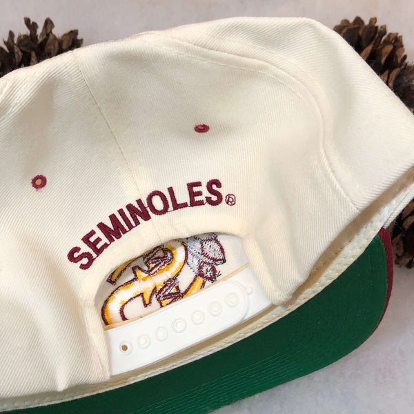 Vintage NCAA Florida State Seminoles New Era Wool Snapback Hat