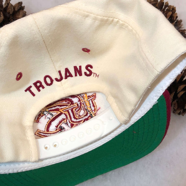 Vintage NCAA USC Trojans New Era Wool Snapback Hat