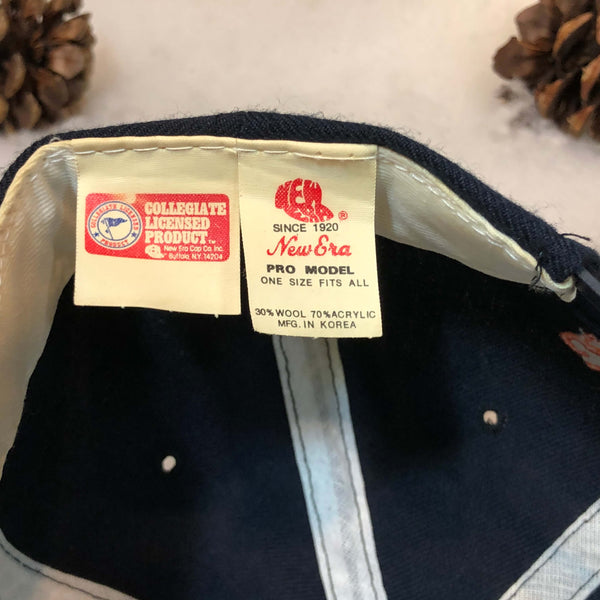 Vintage NCAA Syracuse Orangemen New Era Wool Snapback Hat