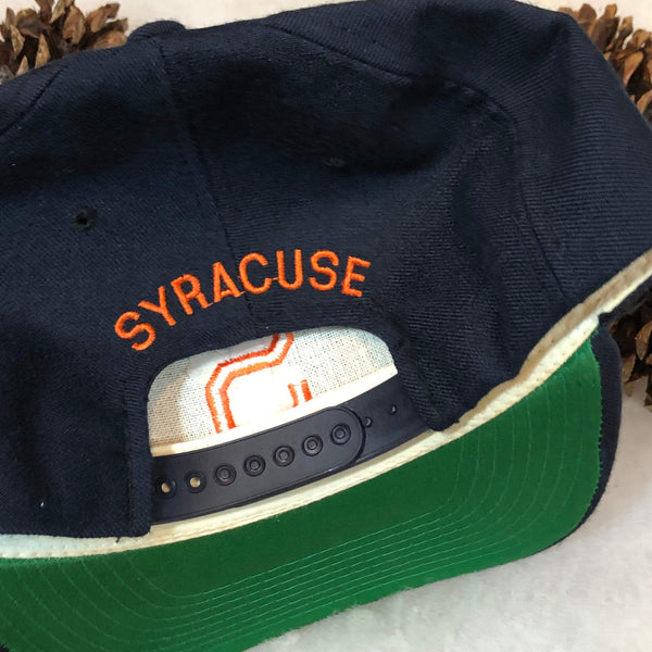 Vintage NCAA Syracuse Orangemen New Era Wool Snapback Hat