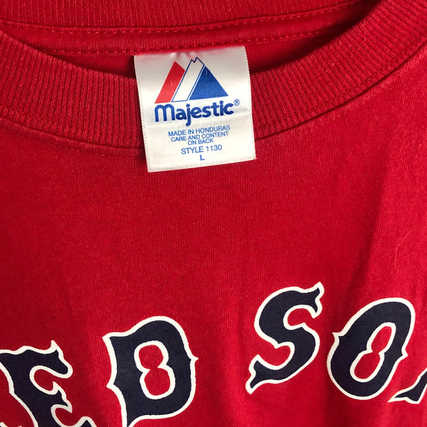 MLB Boston Red Sox Dustin Pedroia Jersey T-Shirt (L)