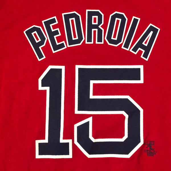 MLB Boston Red Sox Dustin Pedroia Jersey T-Shirt (L)